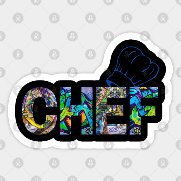 Chef Zone Sticker by AngelFeatherDsg